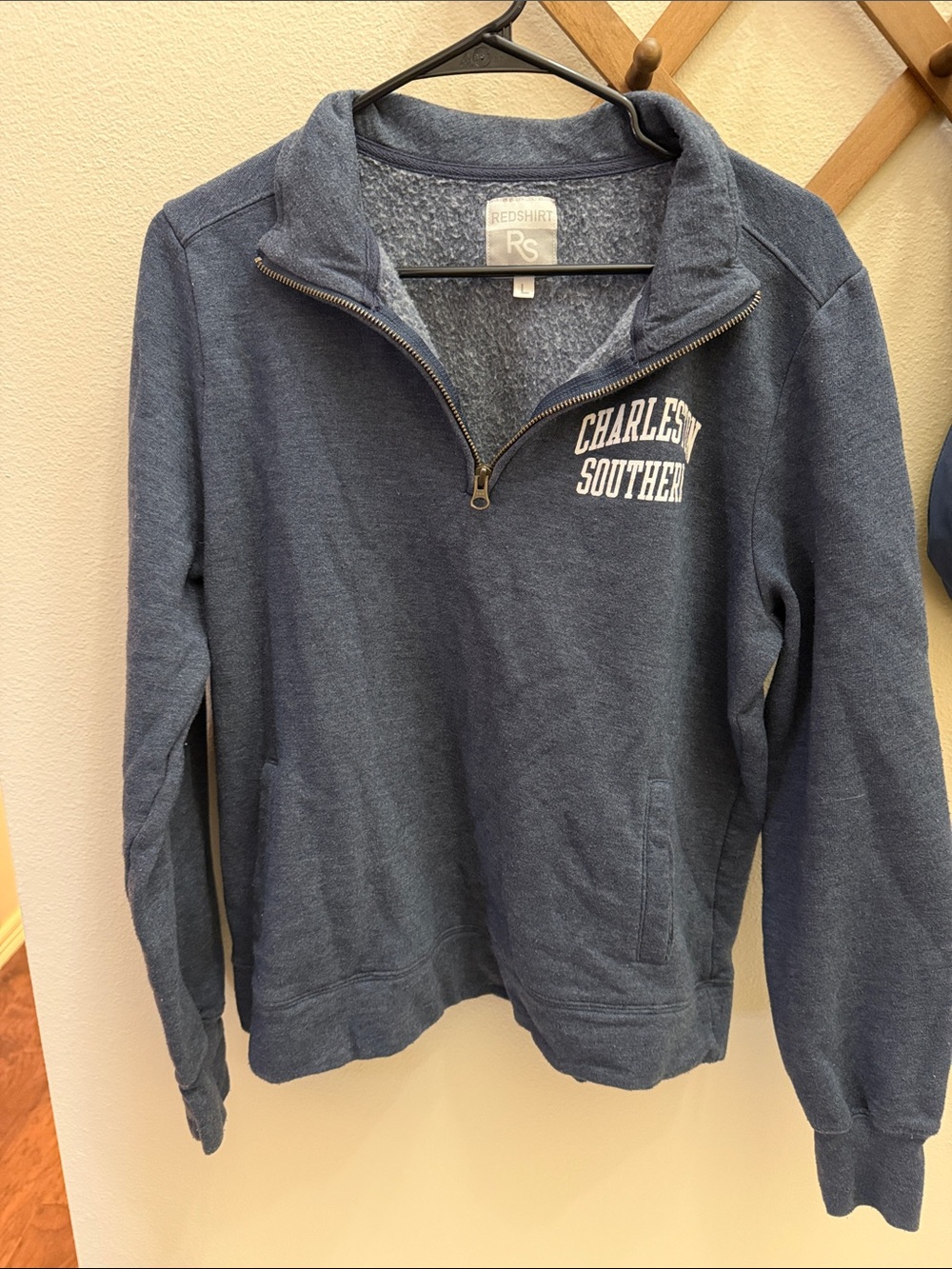 Redshirt RS Women's Navy Quarter-Zip Pullover Sweater
